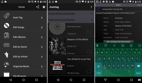 best free mp3 tag editor for android